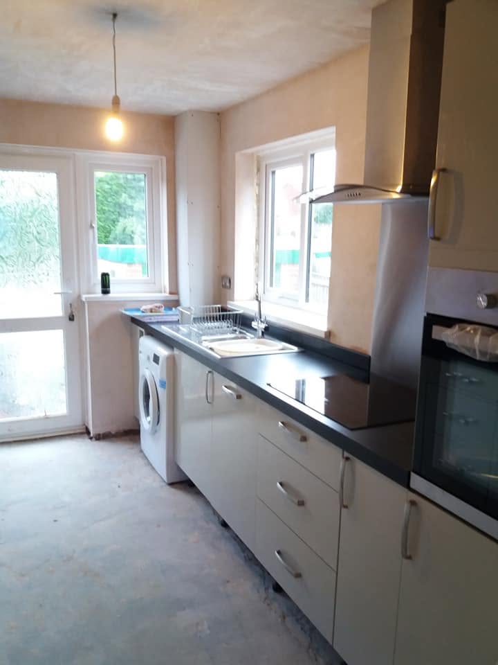 Bathroom fit-out, tiling and sanitaryware