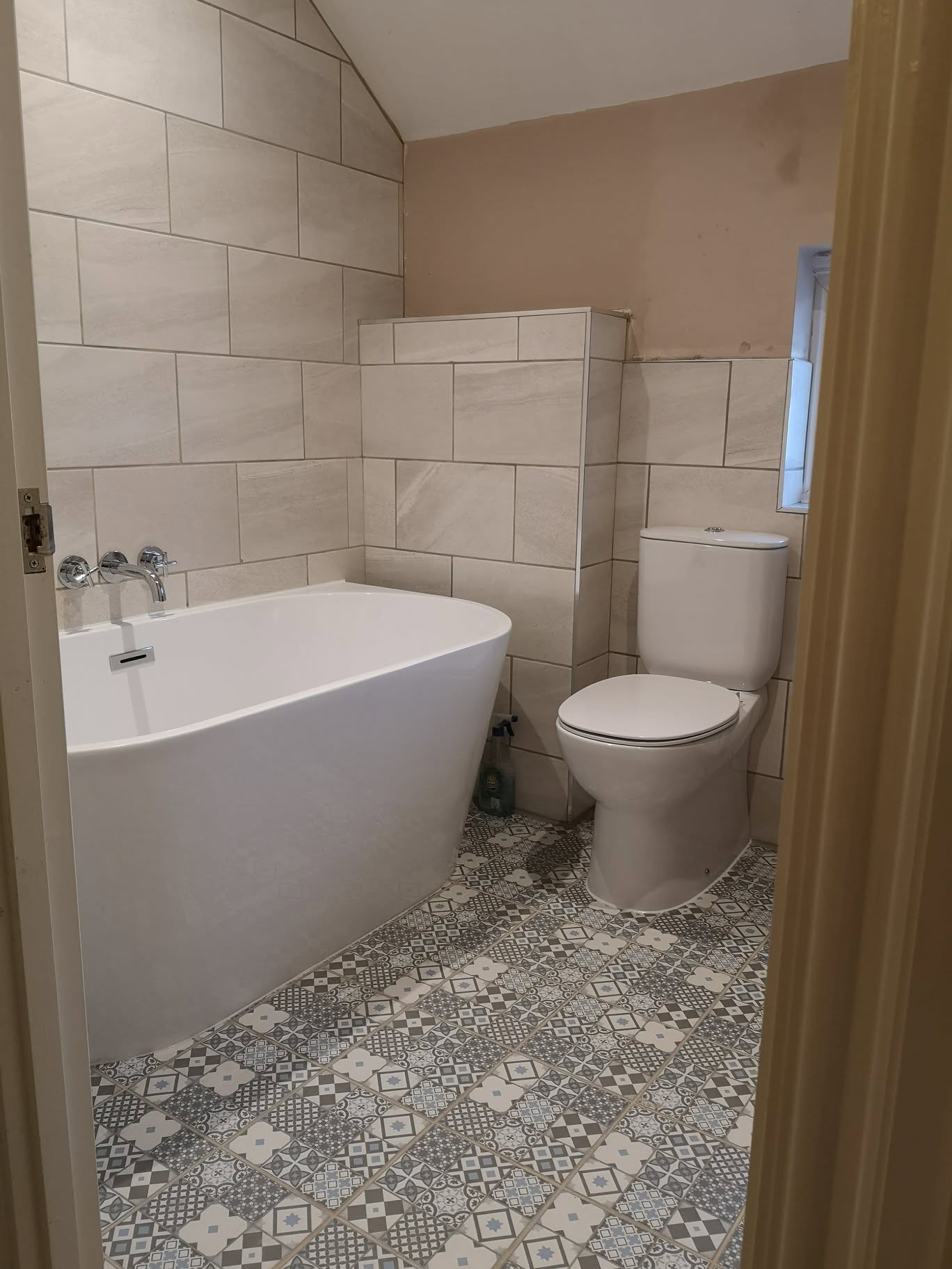 Bathroom works, final fit-out and finishes