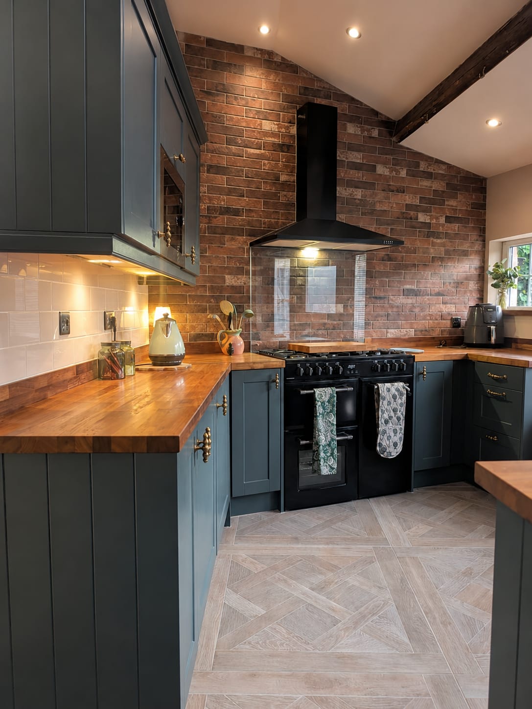 After: renovated result, finished works