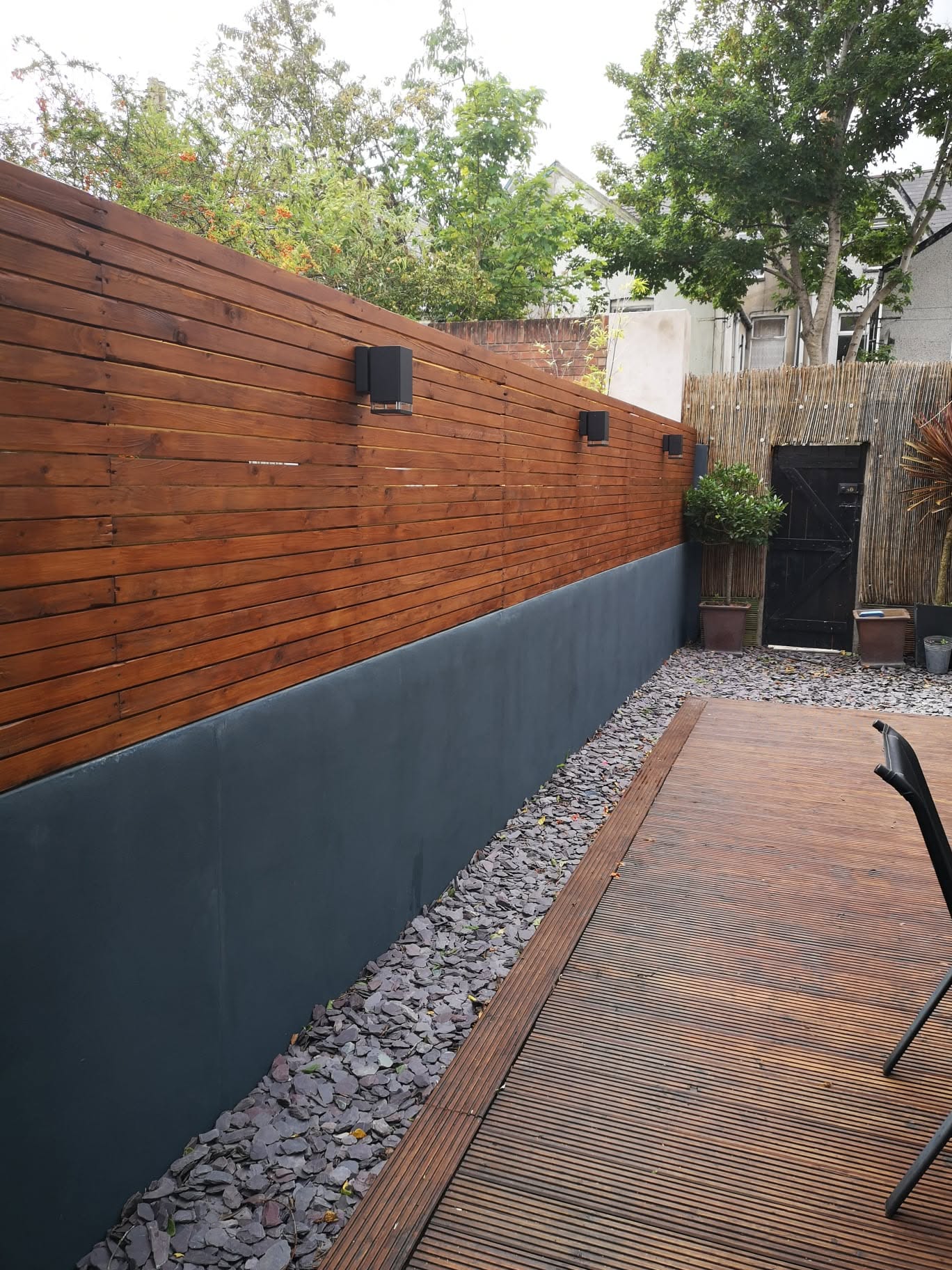 Exterior works, building exterior and grounds